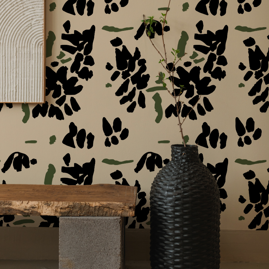 PAPEL MURAL  HYDRANGEA