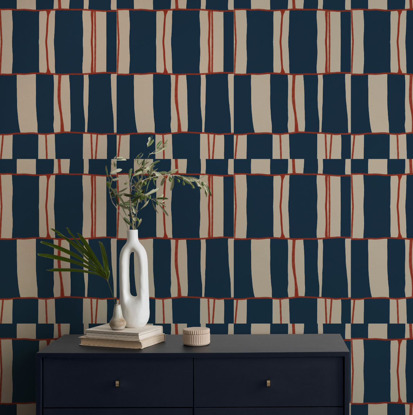 PAPEL MURAL RETRO