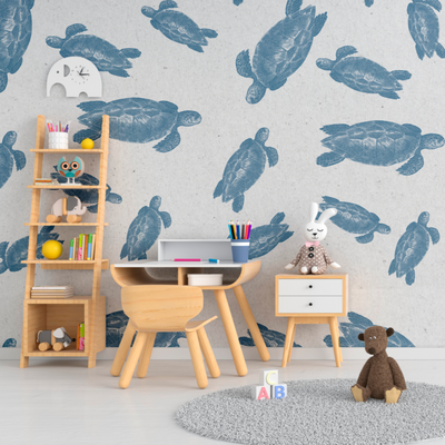 PAPEL MURAL TURTLES