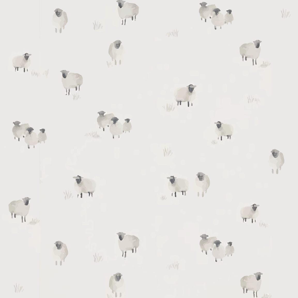 PAPEL MURAL  LITTLE SHEEP