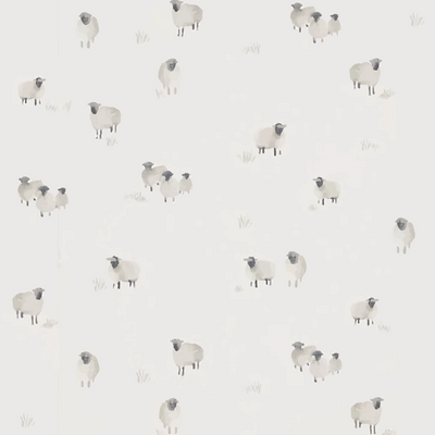 PAPEL MURAL  LITTLE SHEEP