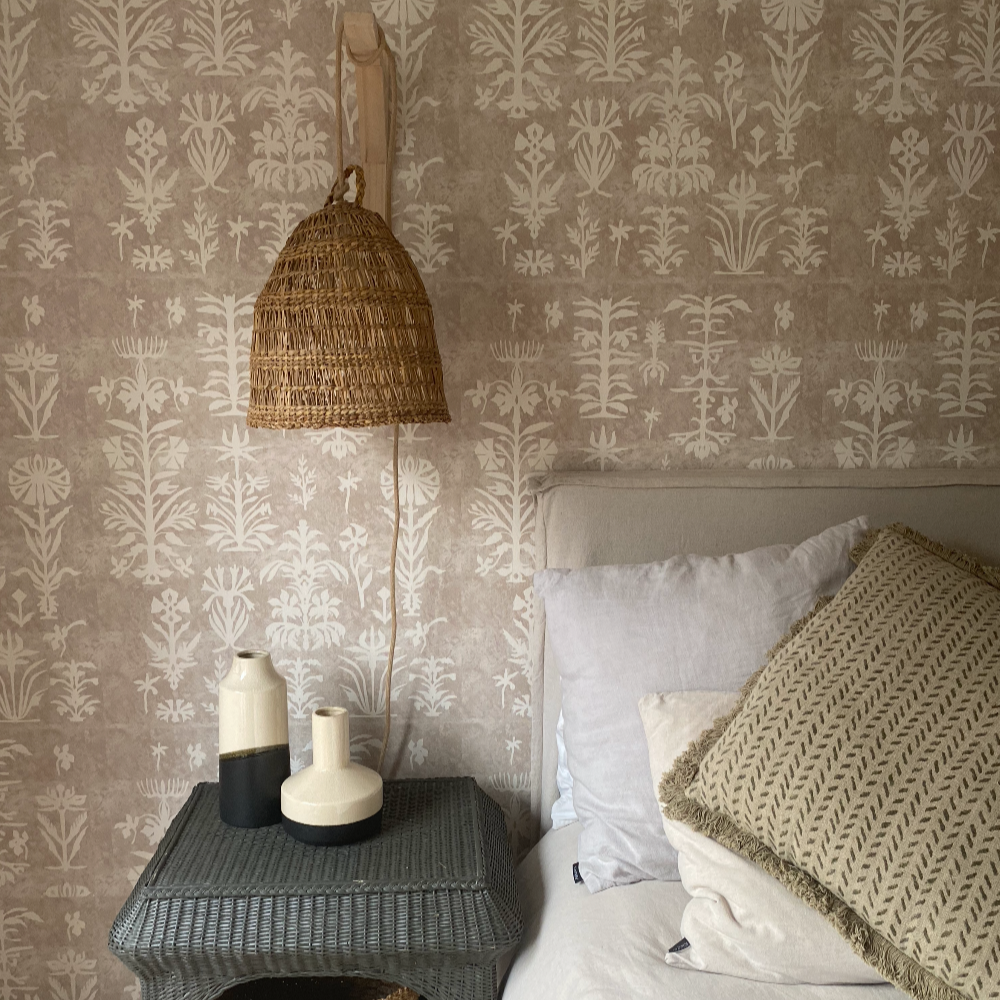 PAPEL MURAL ORNAMENTHAL BEIGE