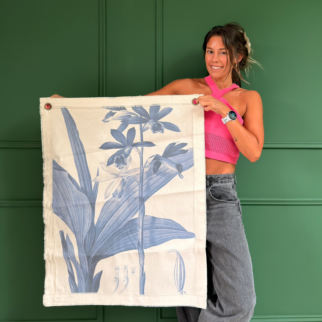 Lona Botanica azul II