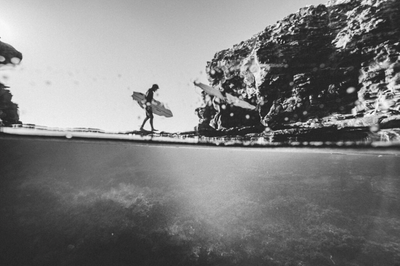 CONJUNTO OLAS Y SURF B&N