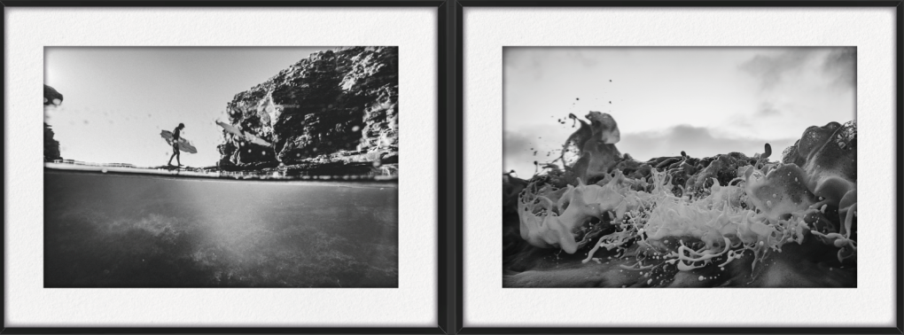 CONJUNTO OLAS Y SURF B&N