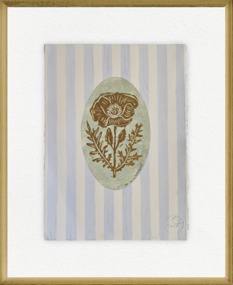 LINOGRAFÍA II
 Flor Redonda