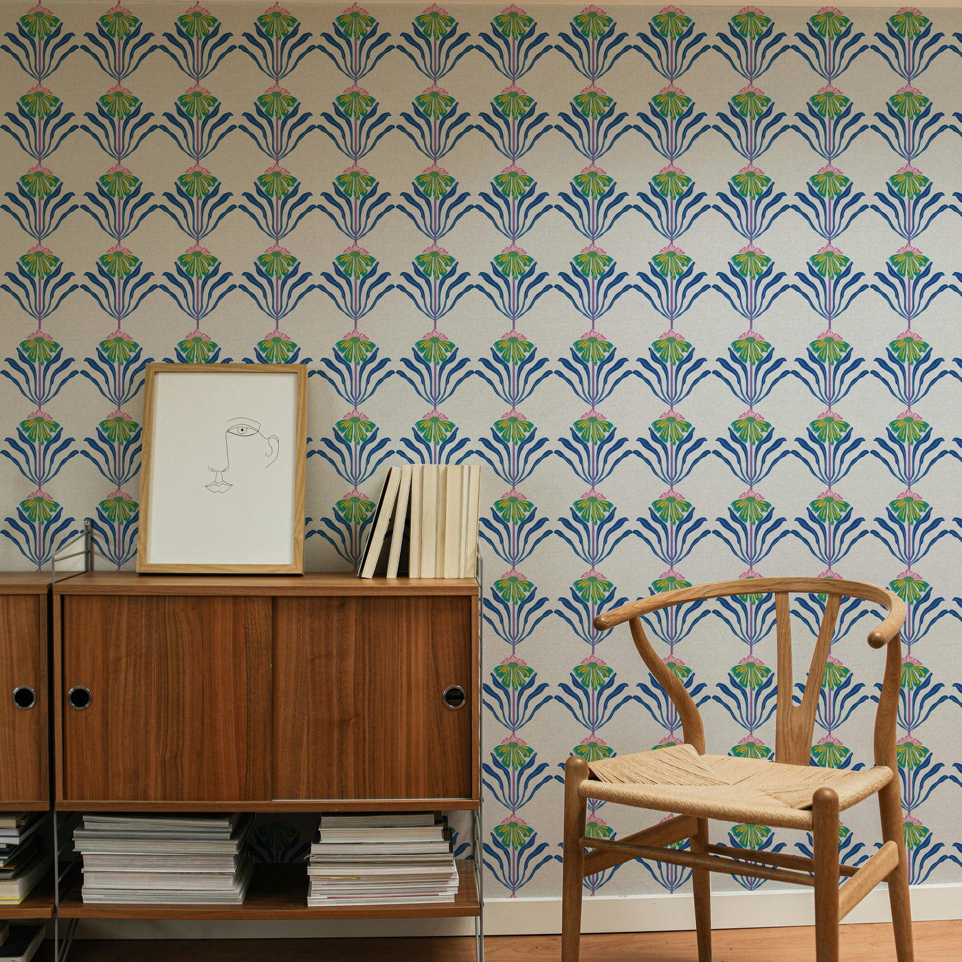 PAPEL MURAL EXOTIC FLOWER
