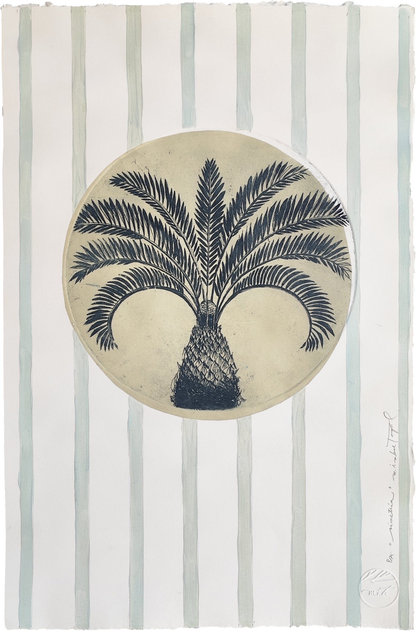 SIMETRÍA III
 Palmera Azul