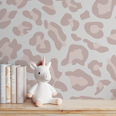 PAPEL MURAL PINK ANIMAL